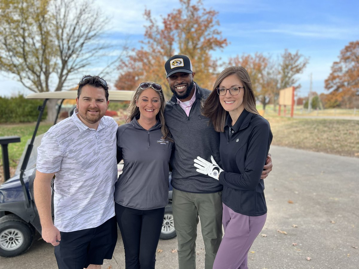 Beautiful fall day for golfing competitiveness (fun) with friends  ⛳️