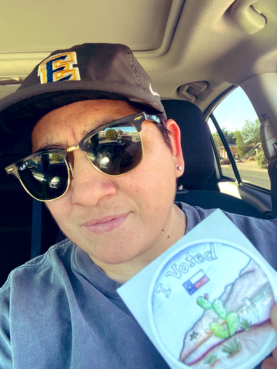 Do your part, El Paso!!

Democracy is in our hands, and as an educator, I’m proud to say I care for the future generations in &amp; out of the classroom. 🧑🏻‍🏫🗳️🇺🇸