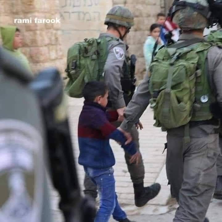 This is happening in Palestine.