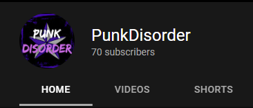 PunkDisorders's tweet photo. Milestones! Chuggin along towards 100 Subs! #contentcreators #YouTube https://t.co/RQyIRcTrxW