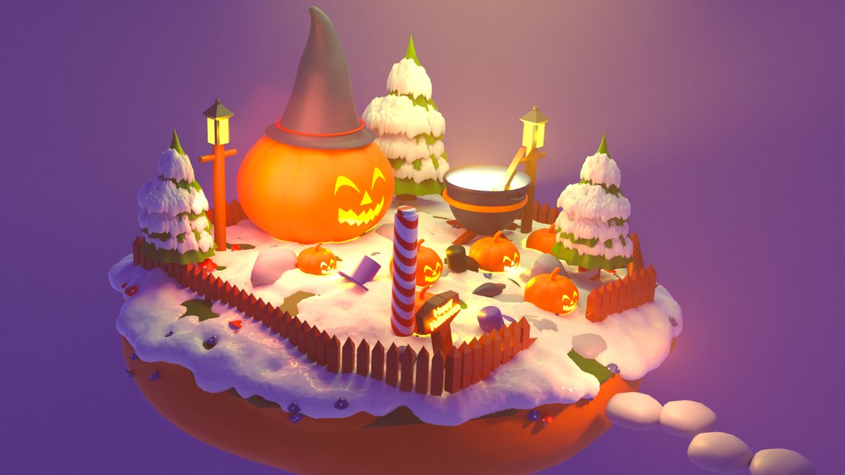 nilahz1's tweet image. Finally done exited to show you the final render #3D #finalwork #Blender3d #my3d #HalloweenHavoc #HalloweenEnds #HappyHalloween #HALLYUWEEN2022 #Halloween2022 #lowpoly #artwork #love #30Oct  #pumpkin #pumpkins #b3d #bnpr #Blender3d  t #SwissGames | #Indiegame | #GamingSchweiz #3D