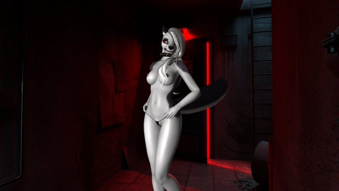 Halloween With Loona (Pin-Up) =^.^=  More images from this Pin Up can be found on my https://t.co/sgDTbrxFLF