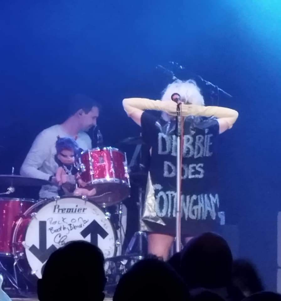 Great night with @BootlegBlondie at #CottinghamCivicHall