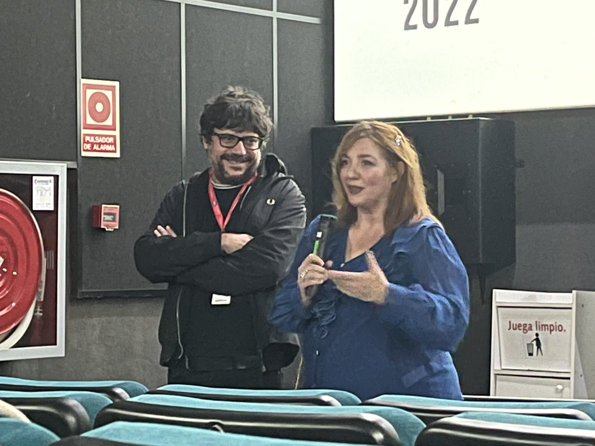 Mi última película en #67Seminci💋 ha sido #LasGentiles que he podido recuperar gracias a la sección Spanish Cinema y que ha contado con la presencia del director Santi Amodeo y de la actriz Beatriz Cotobal