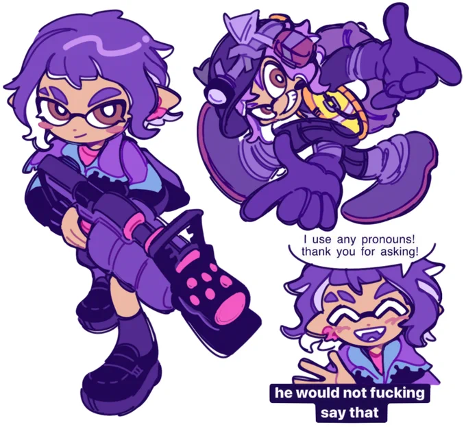 sorry ive been doing nothing but playing splatoon 3 