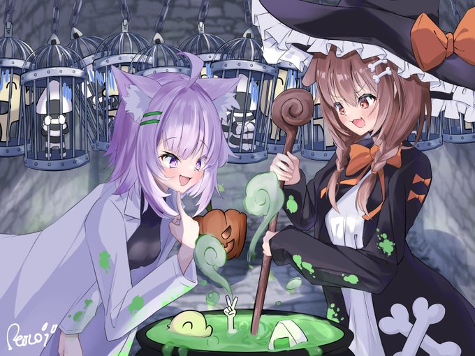 「ハロウィーン」 illustration images(Latest))