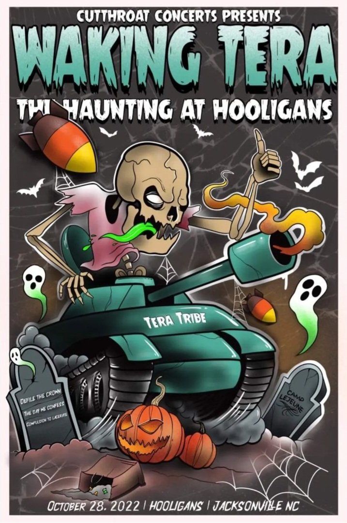 DeadNoiseMedia's tweet photo. After last night, I kinda hope "The Haunting at Hooligans" w/ @Waking_Tera becomes an annual thing 😂🤘

Interview w/ the band + a full concert recap will be up tomorrow! https://t.co/T9rzeGNbLe