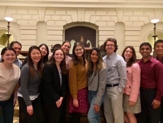 massoptom's tweet photo. As students toured the beautiful and historic building, they learned about the importance of legislature in expanding the scope of practice for optometry. (2/2) https://t.co/dQhDBiiIXv