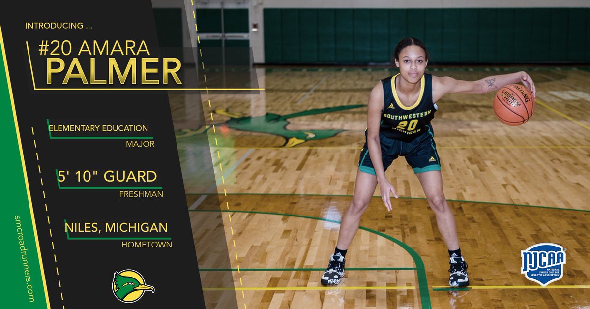 💥💥 Player Intro 💥💥
<a href="/SMCRoadrunners/">SMC Athletics</a> WBB
🟢🟡🏀 #TOUGH