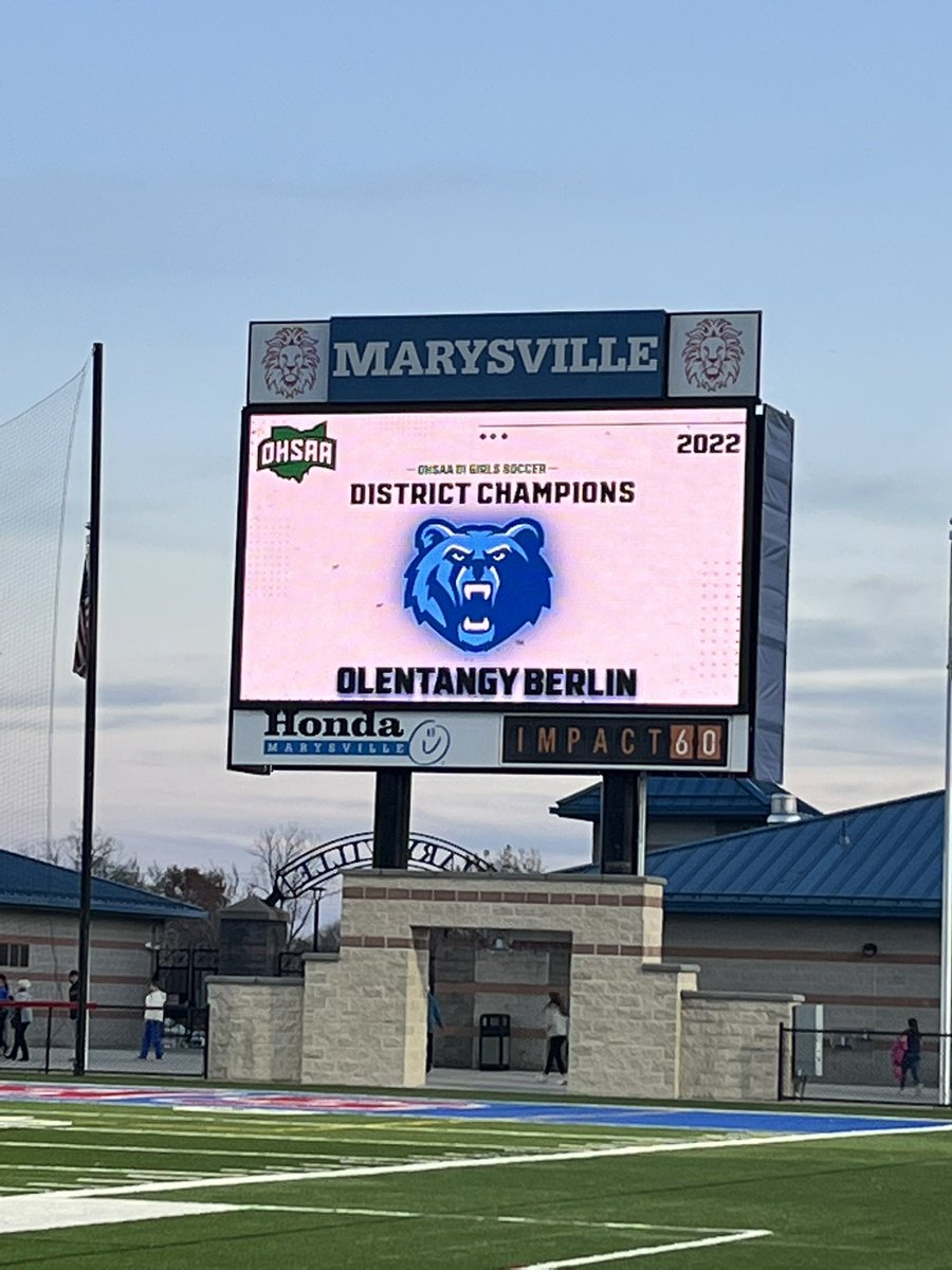 BerlinSportsMed's tweet photo. Congratulations @OBHSGSoccer!!! District Champs 🏆🐻 https://t.co/CVYHOU4bGL