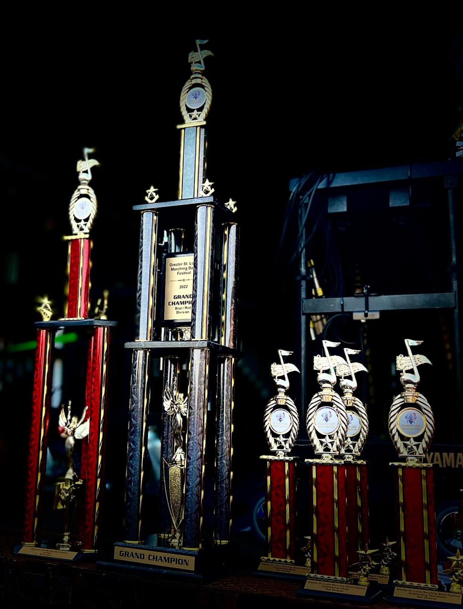 A_Spaunhorst's tweet photo. Congratulations @marchingbluejay on your amazing performance today! 1st in class, guard, percussion, visual, and GE, and Grand Champion. What a great way to finish the 2022 marching season! #guardmom #prideofwashington https://t.co/xkIuttSHjV