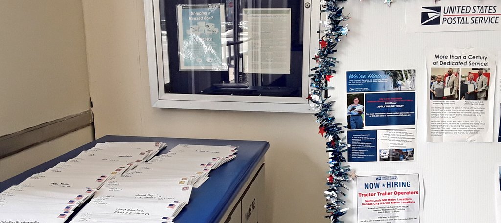 EBikes4Every1's tweet photo. @votefwd #TheBigSend
At the post office, getting ready to send 120 letters to voters in 3 states. If you haven't voted already, please, pleas, please vote soon! #VOTE https://t.co/ovJmjYGiRV