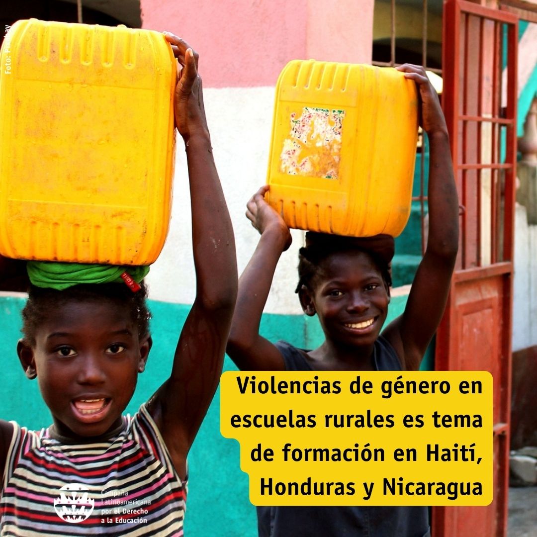 redclade's tweet photo. 📌Proyecto “Estrategias para prevenir la violencia sexual y de género y fomentar la equidad en las escuelas rurales” coordinado por #CLADE en alianza con #Alternatives, y realizado en Haití, Honduras y Nicaragua.
Lee + https://t.co/9UsVkpDZBv
#KIXCLADE #KIXLAC #IgualdaddeGénero https://t.co/oTDa68S3FF