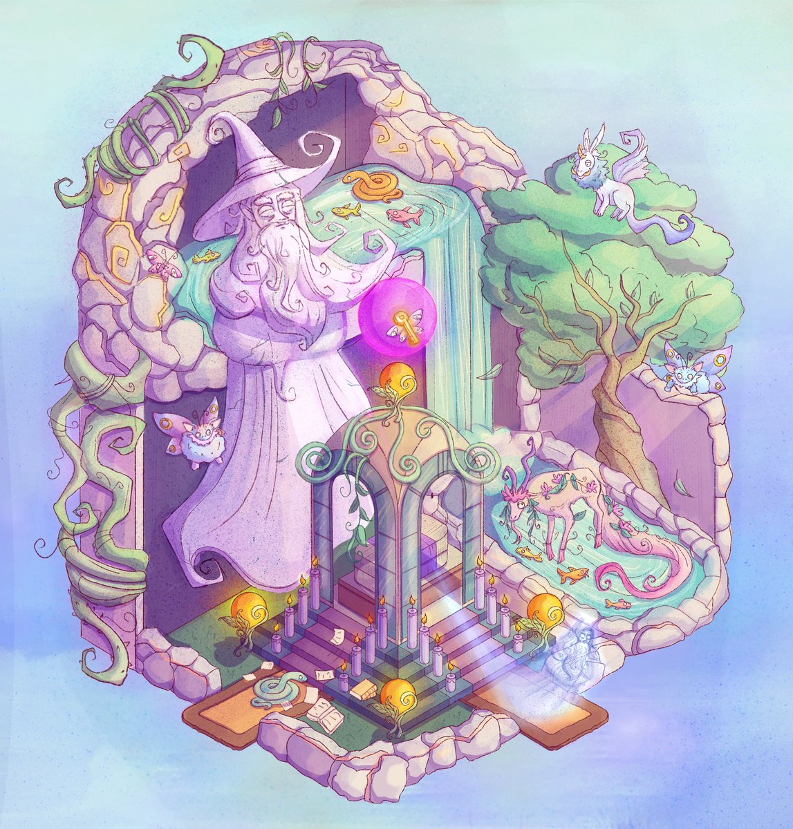 thesanctum_neo's tweet image. To avoid overcrowding the schools hallway, each students will be receiving keys to their dorms a few days after their arrival.

Everyone will be able to sleep in peace unless they’re given the mission to protect Merlin’s Shrine from evil…Powers always come with responsibility!🔮