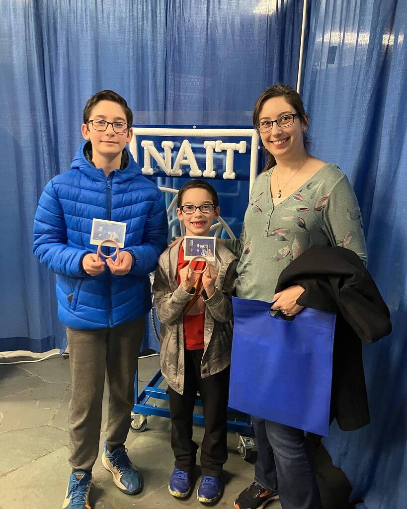 NAIT_HVACR's tweet photo. The frosty NAIT sign is back in action. #naitschoolofskilledtrades #naithvacr #frostynaitsign https://t.co/WcWka0N0nG