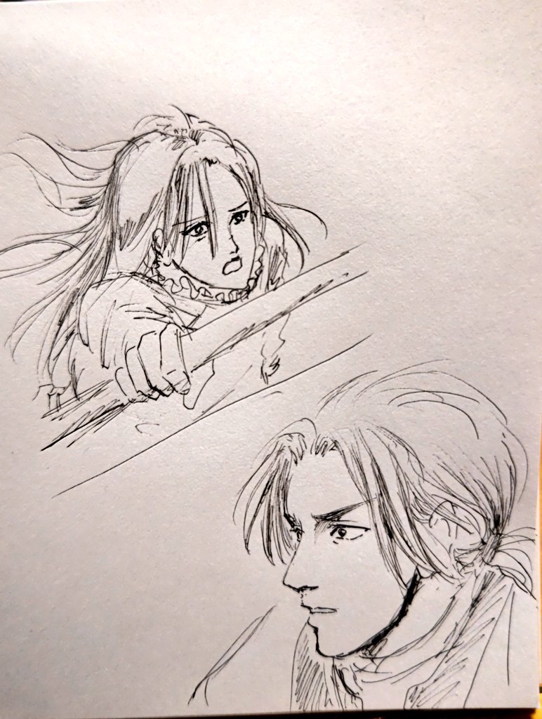 #bfishtober2022
#bfishhorrorweek2022 day 30 人喰い／飢えを満たすことに貧欲な／怪物

BFで22XX(人喰いだけ)
全然ホラーじゃない

月:
[ブランカ]！
[僕]の手たべた？
ちゃんとたべてくれた？