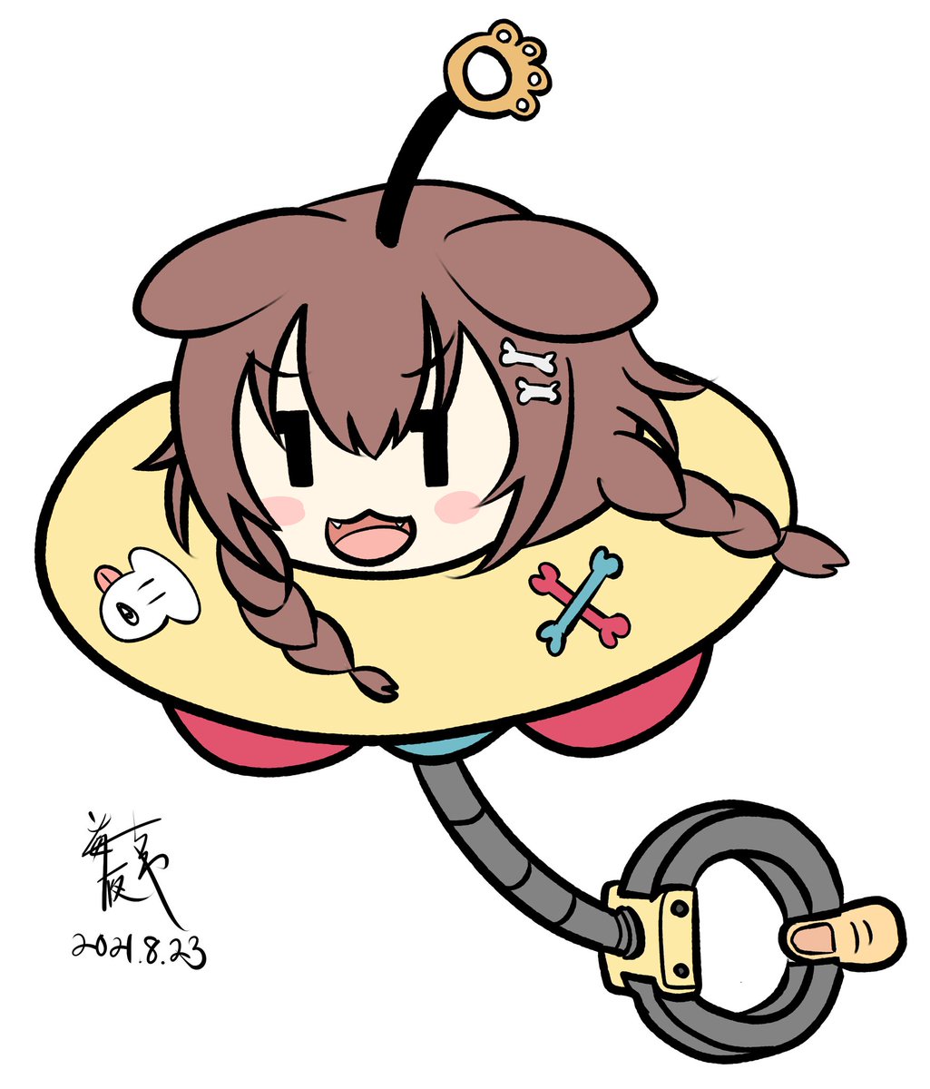戌神ころね 「UFO繋がりで再掲#できたてころね 」|海夜【ミヤ】ちくわ大明神のイラスト