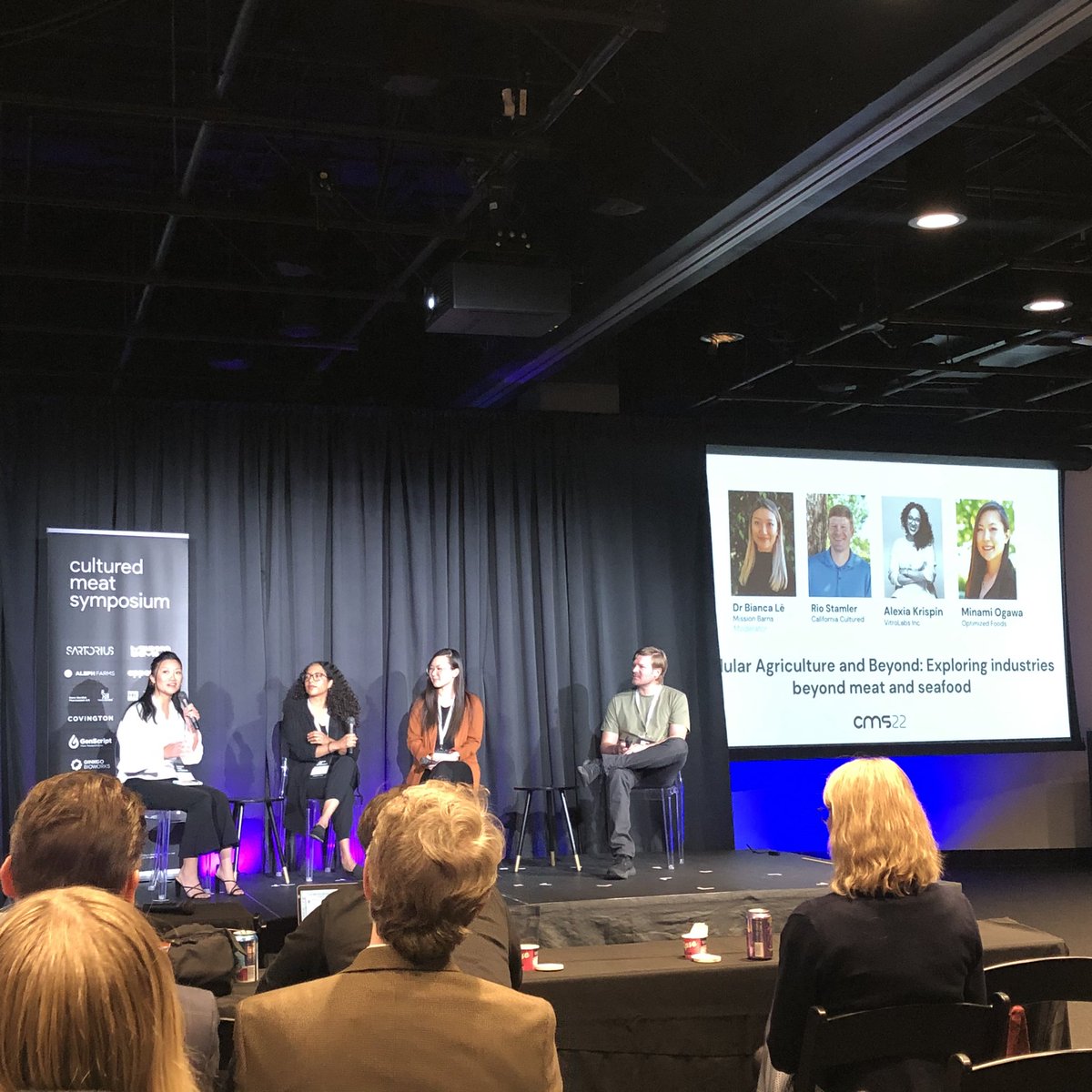 #CellAg can go beyond just meat products. The final #CMS22 panel explores leather, caviar, chocolate, and coffee. <a href="/VitroLabsInc/">VitroLabs</a> <a href="/CaCultured/">California Cultured</a> #OptimizedFoods <a href="/drbiancale/">Bianca Lê</a> <a href="/MissionBarns/">Mission Barns</a>