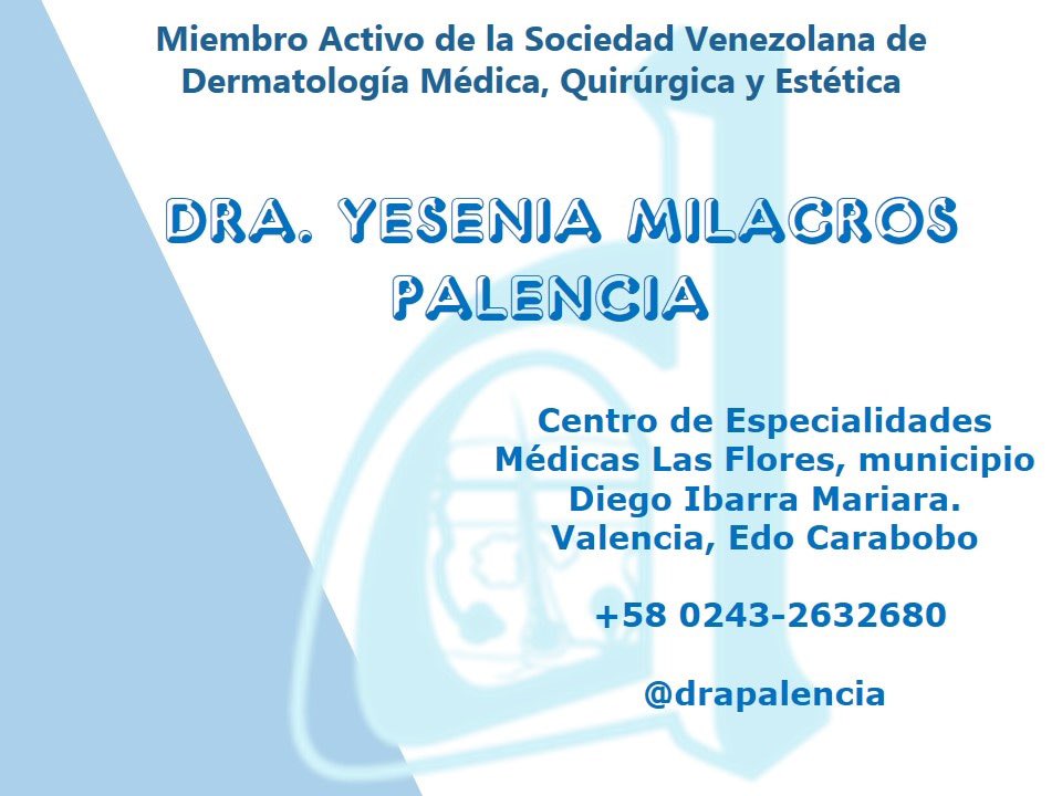 svderma's tweet photo. Conoce los dermatólogos certificados de tu zona. Miembro de la Sociedad Venezolana de Dermatologia Médica, Quirúrgica y Estética del Edo. Carabobo #Carabobo #dermatologo https://t.co/O4ZQvMz2DC
