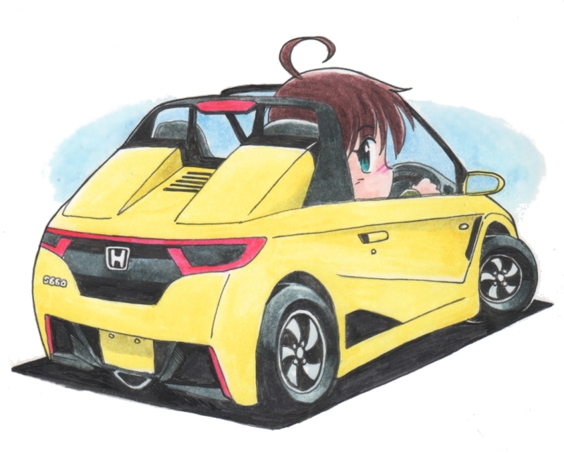 「おはようございます。#見た人も無言でHondaをあげる 」|Norioのイラスト
