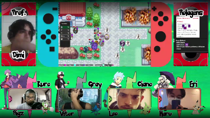 SemFrontRPG's tweet photo. ESTAMOS ON E TEMOS QUE PEGAR!
Vem pra sessão 09 de Pokemon, aventuras em Kanto
https://t.co/4AqOIGxwOJ
#PokemonRPG #Pokemon https://t.co/SXdbfUNfz2