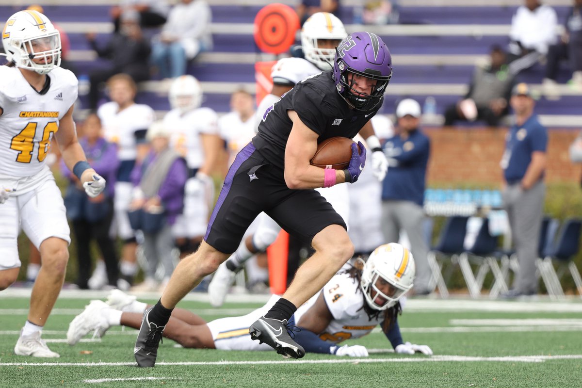 Ryan Miller has 12 TD catches in his last 12 games and has moved up to fifth on Furman’s career receiving yards chart (2,063) and sixth in receptions (132).