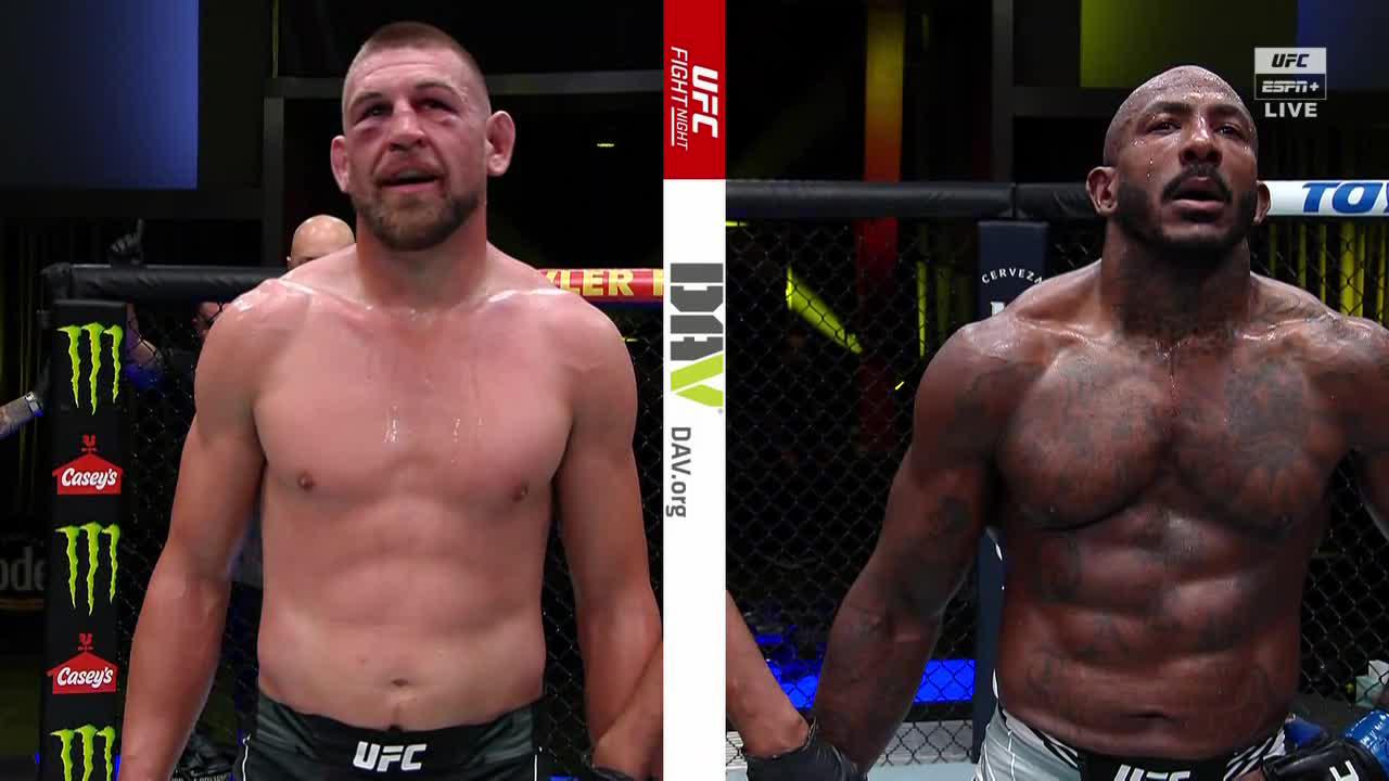 ESPN MMA on Twitter "Khalil Rountree Jr. takes the split decision over