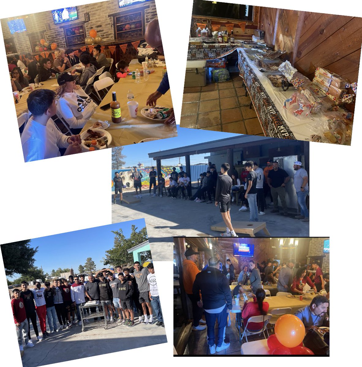 Saturday Aztec Basketball family cookout and corn hole tourney! Thank Booster parents for all you do for these young men! AWTWD! <a href="/EDAztecs_HS/">Patricia Pedroza</a> <a href="/Coach1Martinez/">Frank Martinez</a> <a href="/MLuera22_EDHS/">Mike Luera</a> #TeamSISD #OneEmpire #OneEmpire