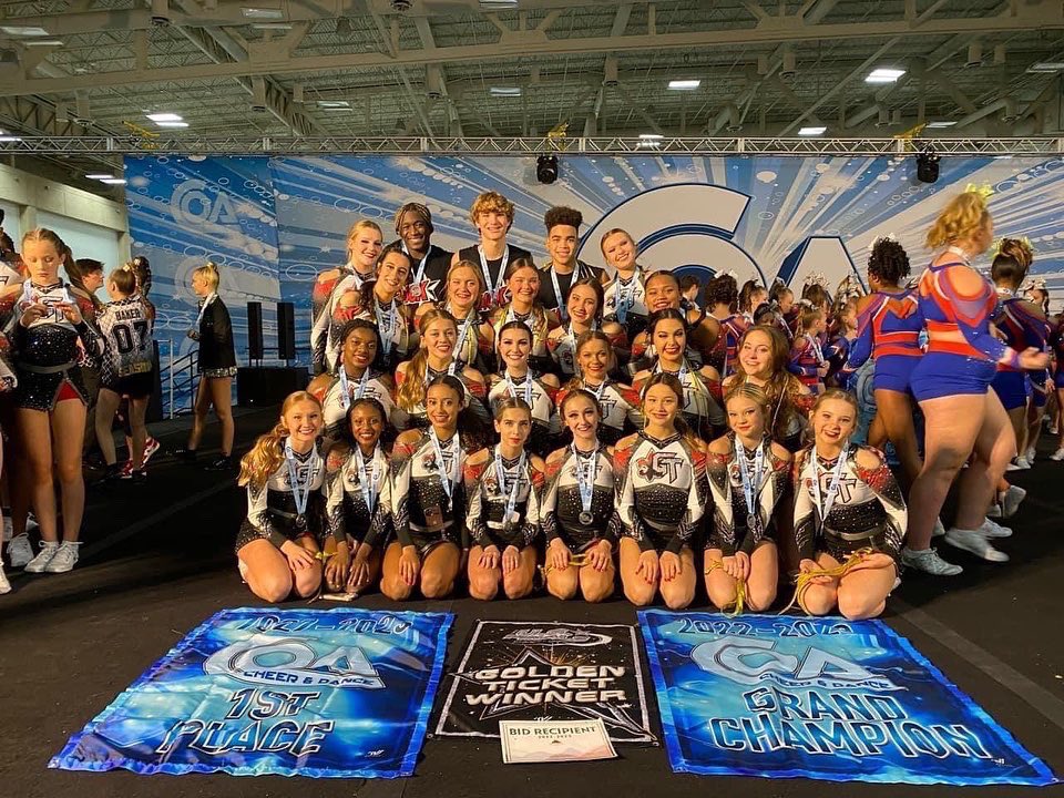 Congratulations to our GymTyme Teams that competed at COA Louisville today!! 

Storm - 1st Place 
Glitter - 1st Place, GRAND CHAMPIONS 
Sm4ck - 1st Place, GRAND CHAMPIONS