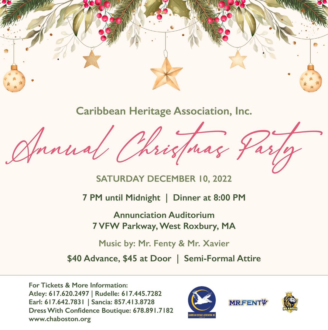 BostonCFW's tweet image. Holiday Party Season approaches. Here is one to Save the date.
Ticket info on the flyer