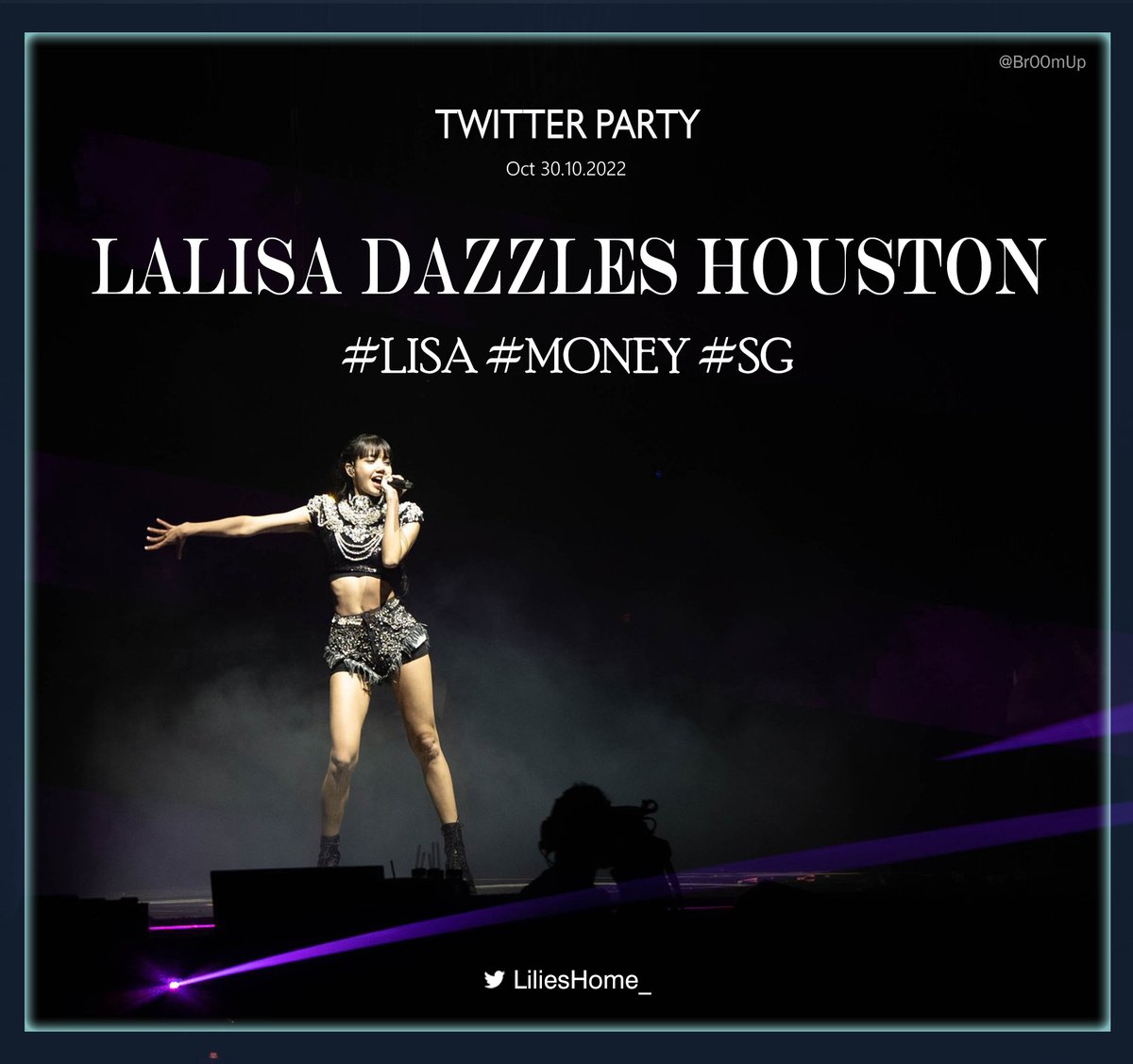 LiliesHome_'s tweet photo. Drop the tags here &amp; voting LISA on MTV EMA while we are waiting for the concert part everyone 🤗💗

Multitasking Lilies 💋
🔗https://t.co/LXaJVsU6E2

LALISA DAZZLES HOUSTON
#LISA #MONEY #SG https://t.co/Mhrg9FgJ6y