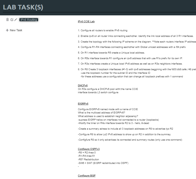 Kangaruess's tweet photo. Using this weekend to continue to learn about #IPv6 and creating a "CCIE" level #lab that I hope to one day publicly release to help others with their study once its fine tuned. #ccie #cisco #study #labaday #eveng #weekend #ciscocert #networking #content https://t.co/XXOVYa96Jh