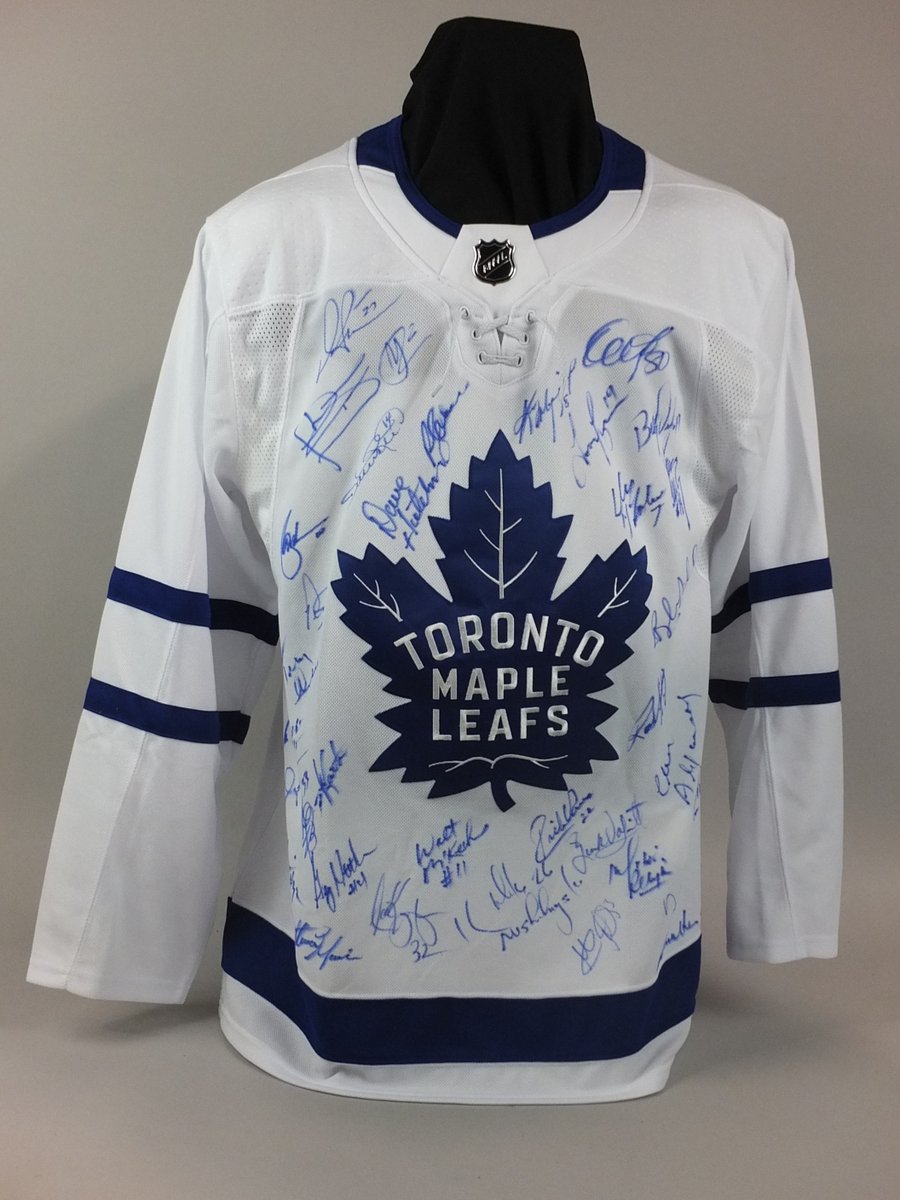 ShackletonsREAS's tweet image. Toronto Maple Leaf Alumni Signed &amp;amp; Authenticated @MapleLeafs Jersey 🏒 Includes a Full Authenticated List of the Players who have Signed the Jersey

Bid Now at shackletons.hibid.com/auctions/

#TorontoMapleLeafs #CharityAuction #StratfordPerthMuseum #SignedJersey #TorontoMapleLeafAlumni