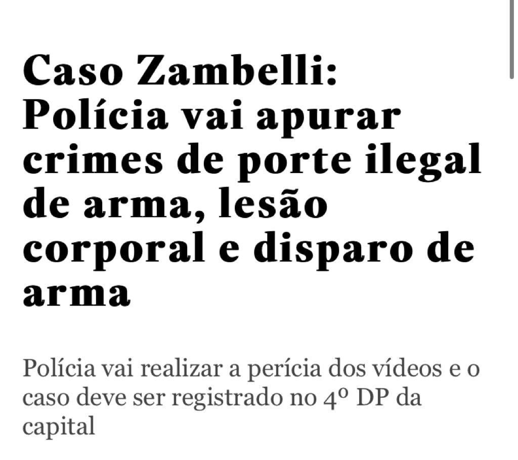 Lugar de criminoso é na cadeia. Zambelli precisa ser punida por todos os atos ilegais que cometeu hoje.