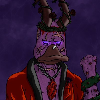 YungKiwiNFT's tweet photo. Demons revealing on Halloween 🎃 

Which Sinner Demon are you backing @NoncoDucks 🦆 ❤️ 🥀 🌹 🦆 

#Lust #DemonDuck #NewProfilePic https://t.co/4vb04ql63i