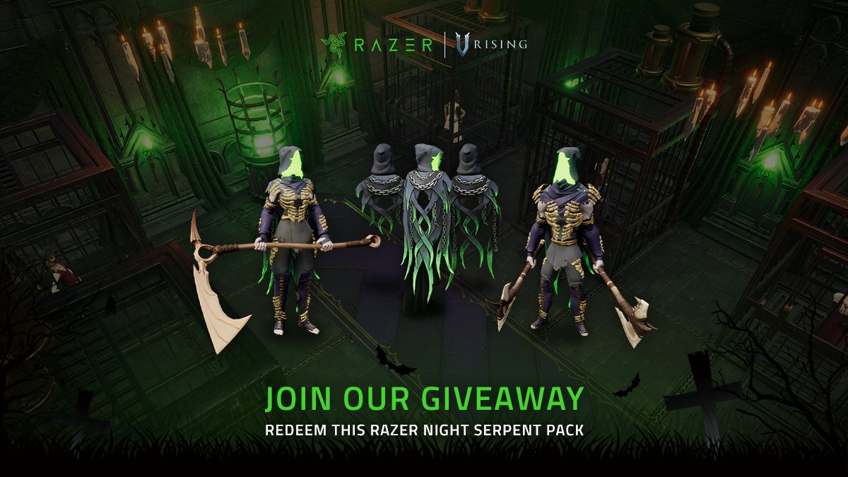 V Rising on Twitter "Unlock the secrets of the Night Serpent Pack with
