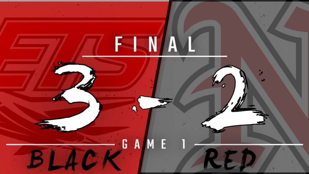 Northern Oklahoma College Jets Baseball (@nocenidjets) on Twitter photo FINAL SCORE FROM GAME 3️⃣:
⚫️ - 3
🔴 - 2
BLACK WINS THE RED/BLACK WS
Leaders for BLACK (both):
<a href="/JesseSlimp/">Jesse Slimp</a> 1 IP, 0 R, 2 K
<a href="/jackcline0/">Jack Cline</a> 1 IP, 0 R, 2 K
<a href="/GutierrezLandxn/">LandxnGutierrez</a> & <a href="/Christian_e45/">Christian Estep</a> combined: 4 IP, 2 R, 4 K (Estep W)
<a href="/bock3234brayden/">Brayden Bock</a> 1-2, R, 3B, HBP (scores the walk off R) FINAL SCORE FROM GAME 3️⃣:
⚫️ - 3
🔴 - 2
BLACK WINS THE RED/BLACK WS
Leaders for BLACK (both):
<a href="/JesseSlimp/">Jesse Slimp</a> 1 IP, 0 R, 2 K
<a href="/jackcline0/">Jack Cline</a> 1 IP, 0 R, 2 K
<a href="/GutierrezLandxn/">LandxnGutierrez</a> & <a href="/Christian_e45/">Christian Estep</a> combined: 4 IP, 2 R, 4 K (Estep W)
<a href="/bock3234brayden/">Brayden Bock</a> 1-2, R, 3B, HBP (scores the walk off R)