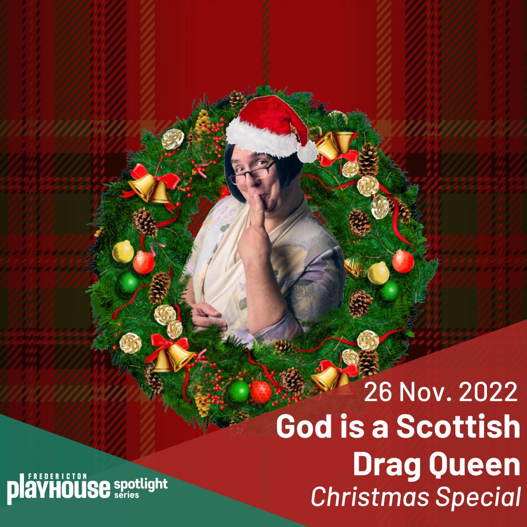 Fredericton Playhouse (@fredplayhouse) on Twitter photo 📣 Next month: God is a Scottish Drag Queen, Christmas Special, Nov. 26. 🎟️👉 bit.ly/3bU508x
The hilarious <a href="/mikedelamont/">Mike Delamont</a> is back to set the record straight on the beginnings of Christmas, winter solstice, holiday foods, and even Star Wars! 🎄🎅 📣 Next month: God is a Scottish Drag Queen, Christmas Special, Nov. 26. 🎟️👉 bit.ly/3bU508x
The hilarious <a href="/mikedelamont/">Mike Delamont</a> is back to set the record straight on the beginnings of Christmas, winter solstice, holiday foods, and even Star Wars! 🎄🎅
