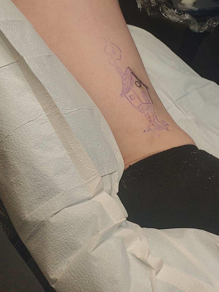 Getting some spooky stitches for the season! Check out Sky Tattoo in Arlington! 
#SpookyScarySunday #Nightmare #podcast #podcastlife #Halloween #tattoo #spooky #scarystories