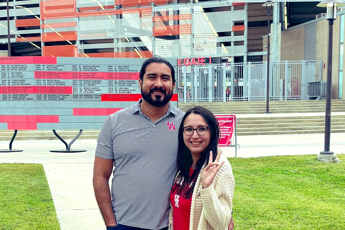 Go Coogs! Had a great time at the <a href="/UHCougarFB/">Houston Football</a> game today! #GoCoogs