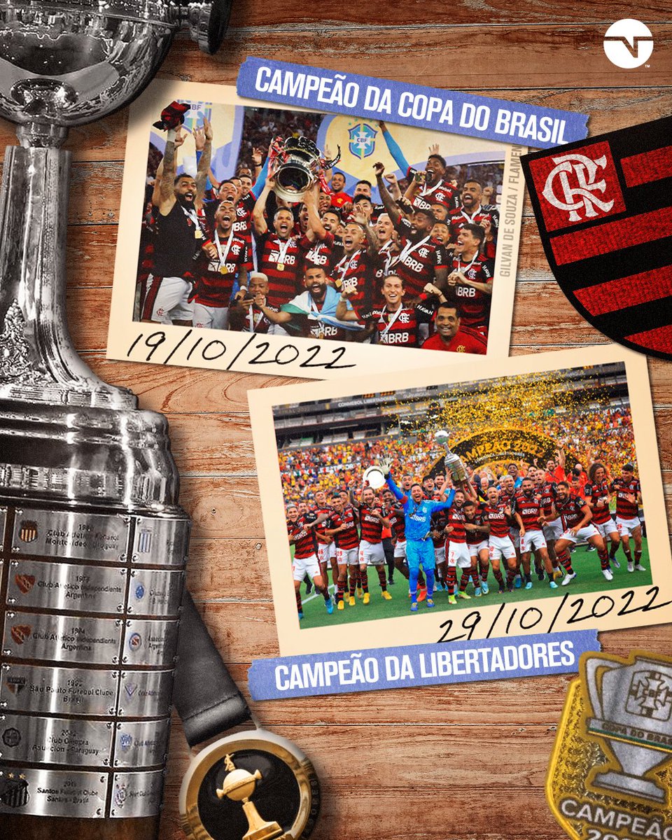 Em 10 dias o Fla ganhou o que muito time não conseguiu ganhar no século ainda... 👀