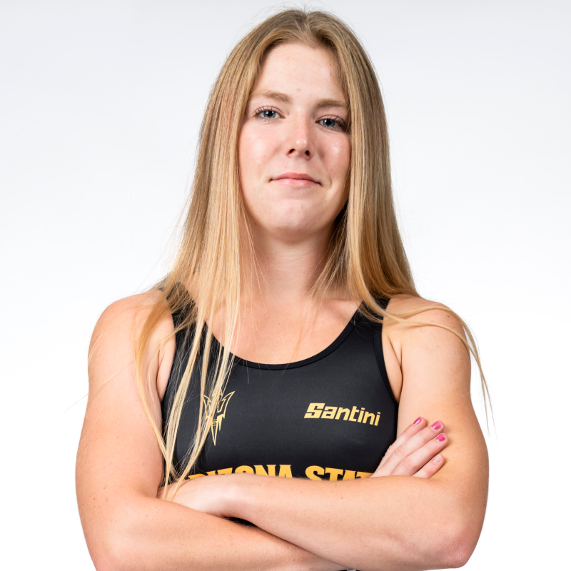 sundeviltri's tweet photo. The freshman claimed her fifth podium finish and seventh top-10 finish in her last 12 international competitions on Saturday 😈

#ForksUp /// #O2V