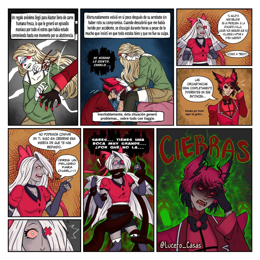 Lucero_Casas97's tweet photo. En español~ 

#hazbinhotel #hazbinhotelfanart #charlastor #radiobelle #charliexalastor https://t.co/nlqk1r5VlT