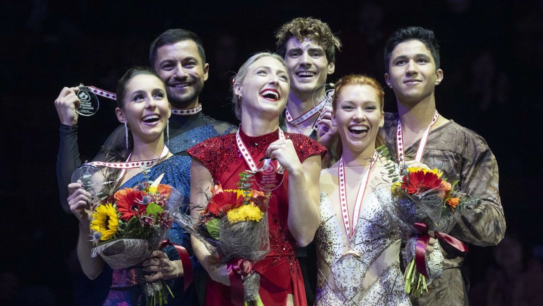 DOUBLE PODIUM for 🇨🇦⛸ #TeamCanada shows up and shows out at the @ISU_Figure Skating Grand Prix Series 🔥 @PiperGilles & @PaulDPoirier  - 🥇 Marjorie Lajoie & @lagha_zak - 🥉 Get the details ➡️ bit.ly/3fpIypj