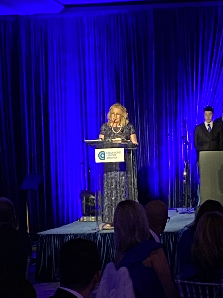 “Had I been screened at that age, perhaps so much pain and so much fear could have been prevented. I tell everyone who will listen to get checked at 45.” -Sarah, a survivor at the #BlueHopeBash. Screening saves lives: quiz.getscreened.org