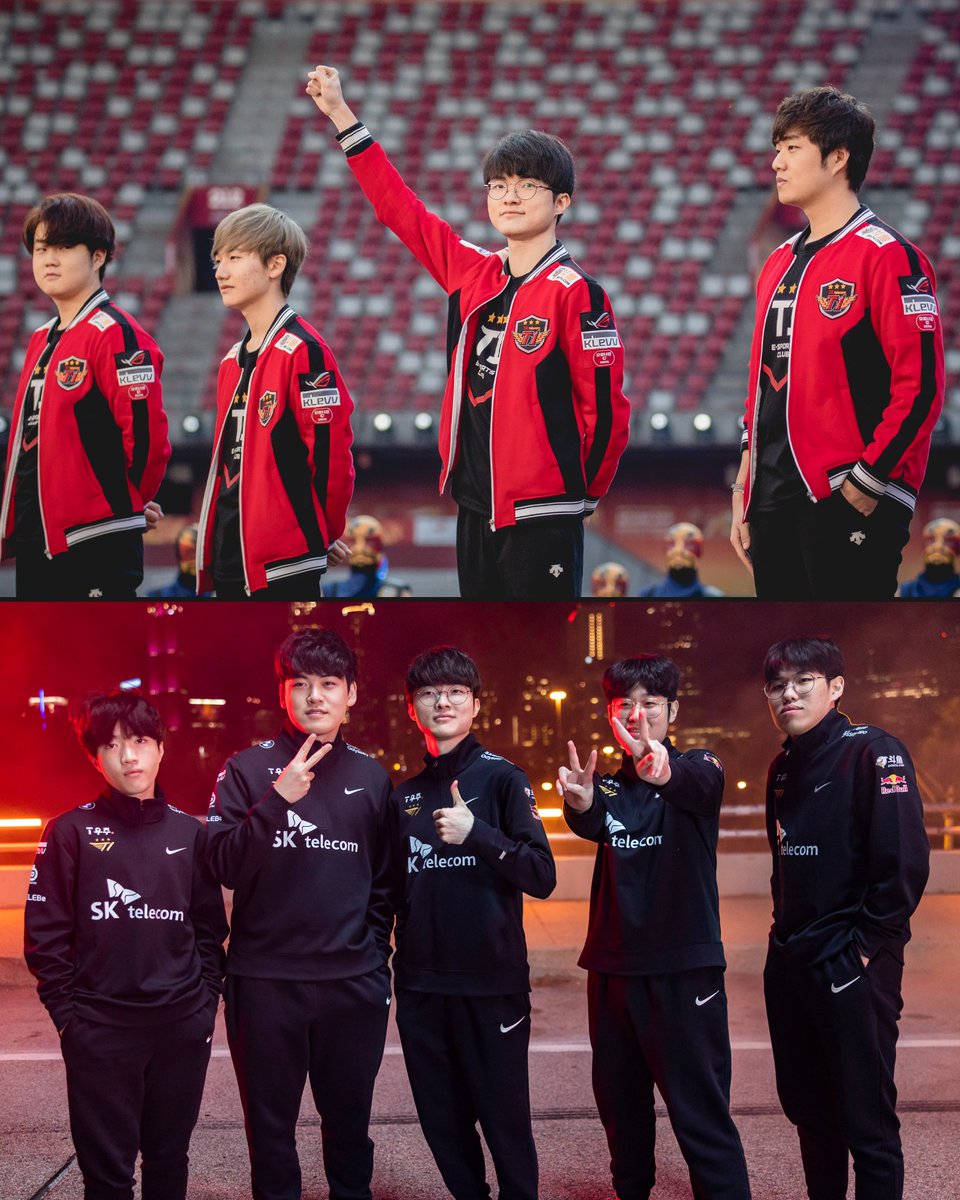 lolesports's tweet image. After 5 years, @faker and @T1LoL are back in the Worlds Final!