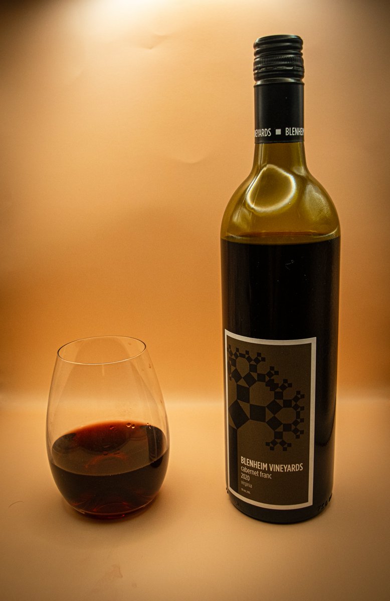 I am enjoying this amazingly mellow Cabernet Franc from <a href="/BlenheimWines/">Blenheim Vineyards</a>.