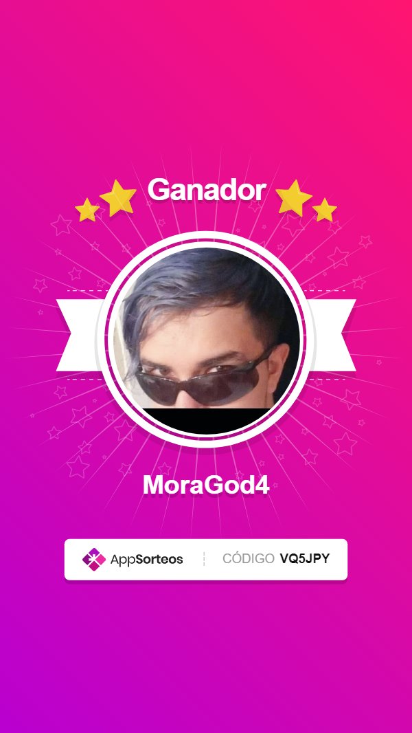 Narval Esports (@narvalesports) on Twitter photo Felicidades a nuestro segundo afortunado!!!
<a href="/MoraGod4/">❓| MoraGod ✨</a> el segundo ganador de este sorteo puedes seleccionar entre la playera si no la escoge el primer lugar o un pase🥳
Hemos verificado que cumples con todos los requisitos Felicidades a nuestro segundo afortunado!!!
<a href="/MoraGod4/">❓| MoraGod ✨</a> el segundo ganador de este sorteo puedes seleccionar entre la playera si no la escoge el primer lugar o un pase🥳
Hemos verificado que cumples con todos los requisitos