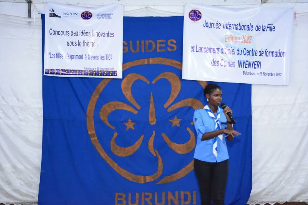 YessgirlsBurund's tweet photo. En ce vendredi 28 octobre, l'Association des Guides du Burundi à travers son programme  YESS Girls'Movement a célébré la journée internationale de la fille.

#YessGirls'Movement
#wagggs
#norec
#guidesburundi
#jif https://t.co/yi6RuBqcNk