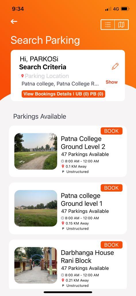 PARKOSiApp's tweet photo. On this "Chhath Puja" occasion PARKOSi team is in Patna in order to guide pilgrims to find &amp; Navigate car parking spots digitally through "PARKOSi App" around the Chhath Ghats. 
Search "Patna College" &amp; "Darbhanga House" on PARKOSi app to find Navigate &amp; secure your parking spot https://t.co/sC2OKY18uZ